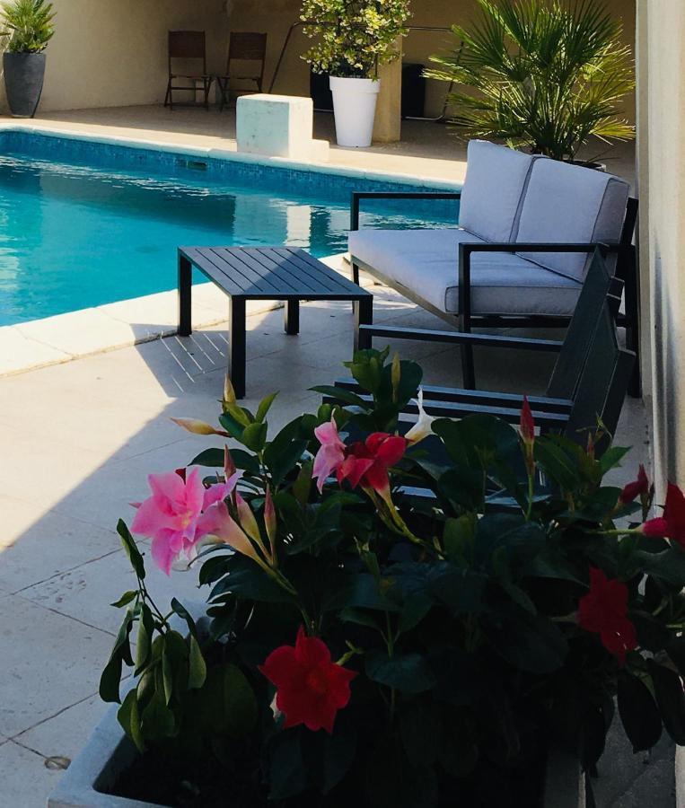 La Villa Méditerranée Wellness Spa Piscine Saint-Drezery Esterno foto