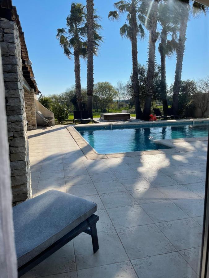 La Villa Méditerranée Wellness Spa Piscine Saint-Drezery Esterno foto